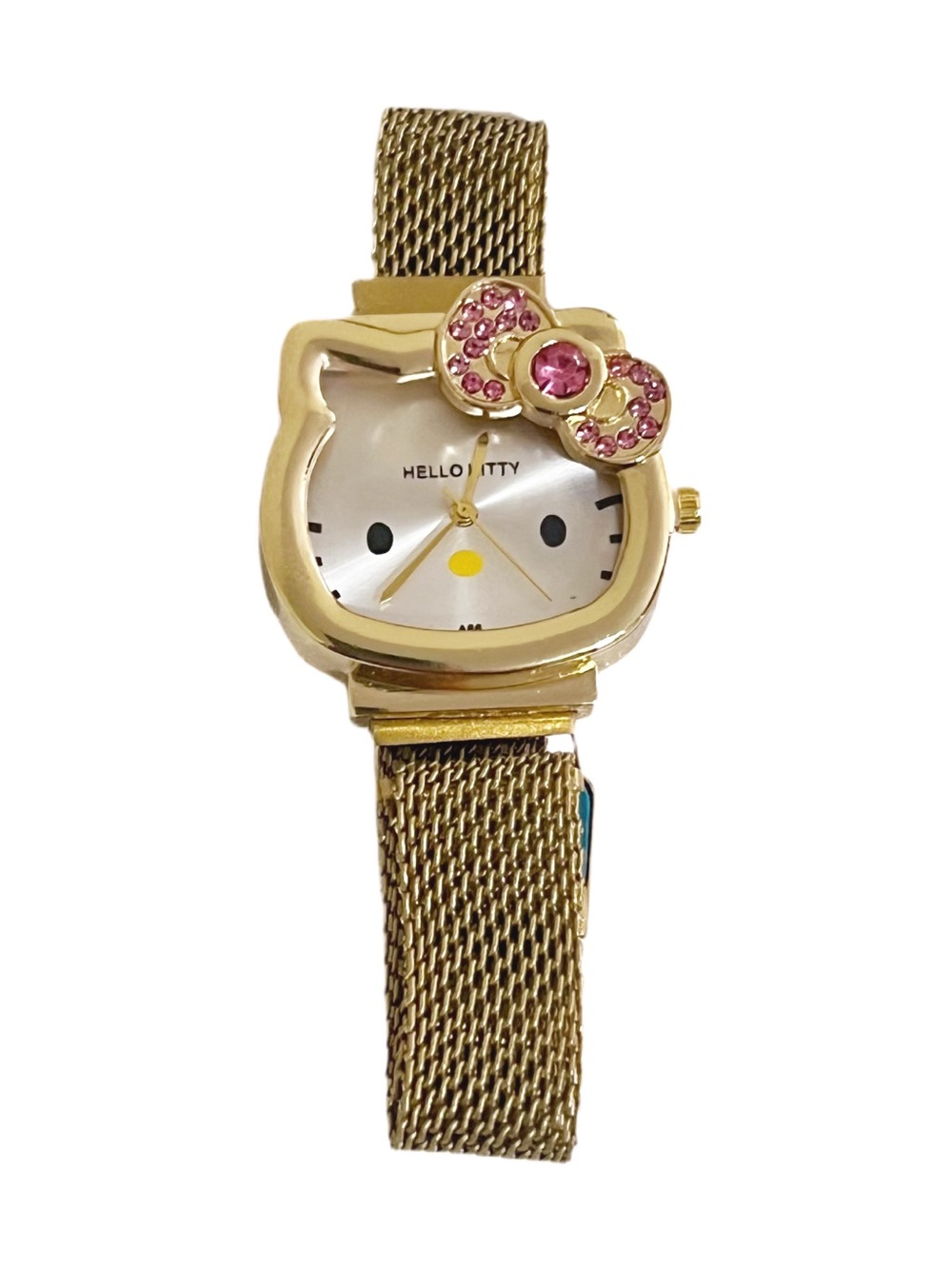 βοΈHello Kitty Gold Watch β’ New β’ Cute Boutique StyleβοΈ